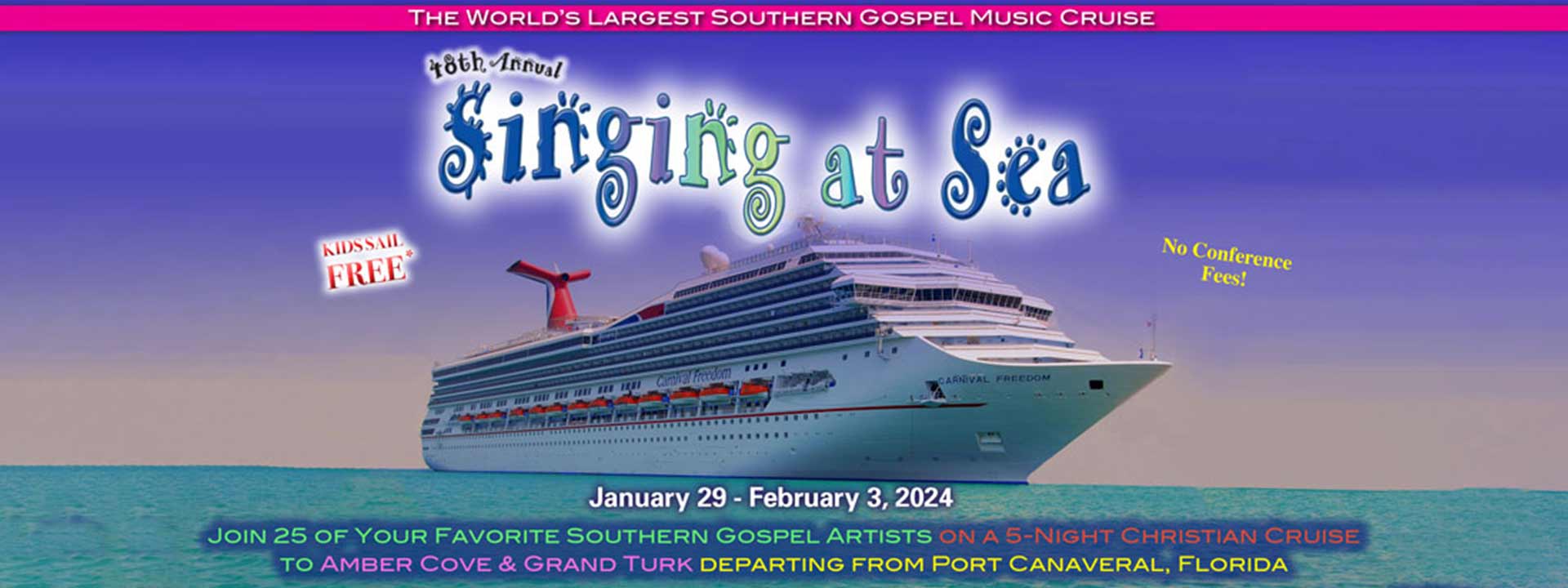 Templeton Tours – 48th Annual Singing at Sea